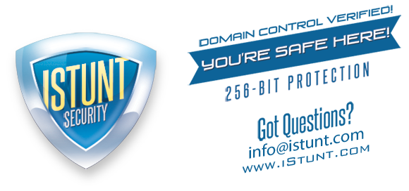 Your data is safe with iStunt.
